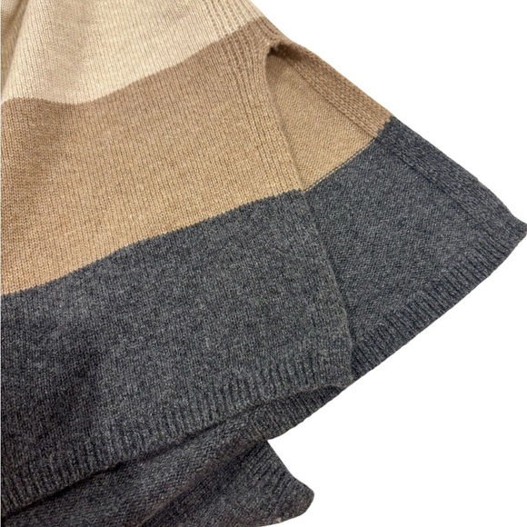 VELVET BY GRAHAM & SPENCER jonas blanket poncho in multi EUC - Picture 8 of 10